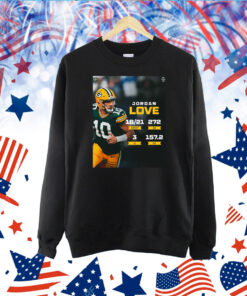 Jordan Love Green Bay Packers TShirt