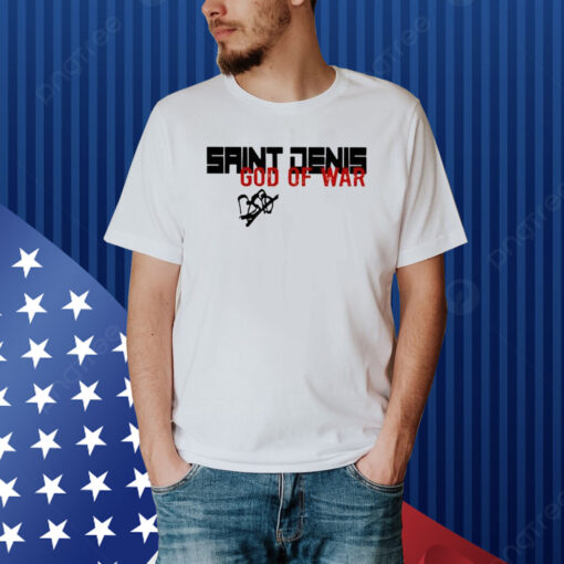 Macron Saint Denis God Of War Shirt