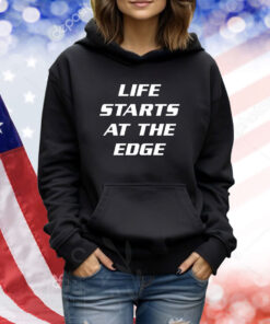 Matt Sturniolo Wearing Life Starts At The Edge TShirts