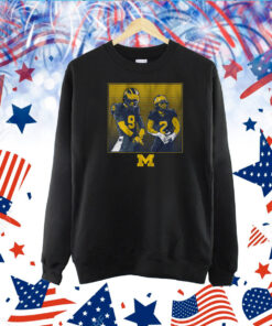 Michigan Football: J.J. McCarthy & Blake Corum Rings TShirt