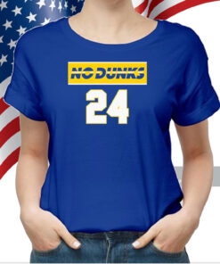 No Dunks: Indiana 24 Shirts