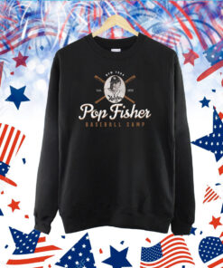 Pop Fisher Baseball Camp Tee Shirt