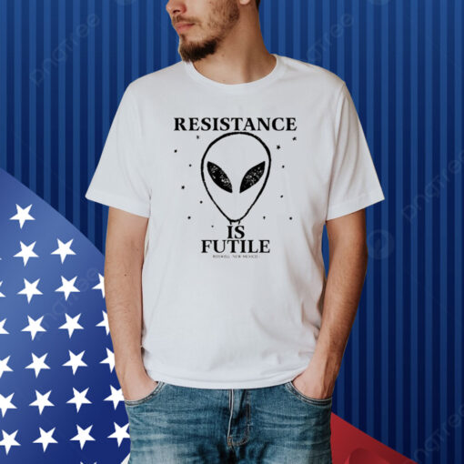 Post Malone Resistance Is Futile Alien Shirt