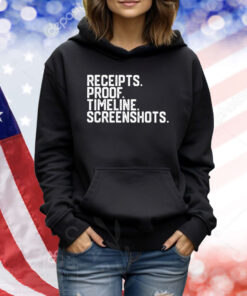 Receipts Proof Timeline Screenshots TShirts
