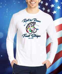 Rest In Peace Fruit Stripe 1969-2024 Shirts