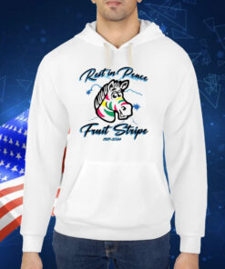 Rest In Peace Fruit Stripe 1969-2024 TShirt