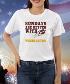 Sundays Are Better With Washington Commanders Shirts
