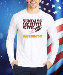 Sundays Are Better With Washington Commanders TShirts