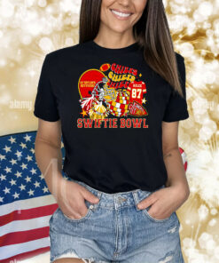 Super Bowl Swiftie Chiefs Travis Kelce Taylor Swift Shirts