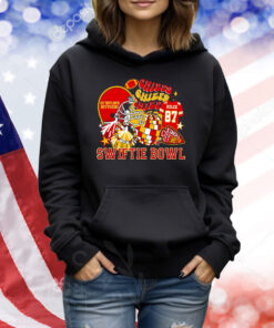 Super Bowl Swiftie Chiefs Travis Kelce Taylor Swift TShirts