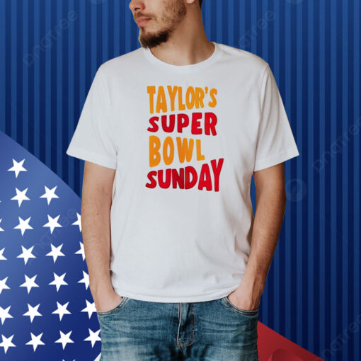 Taylor Super Bowl Sunday Shirt