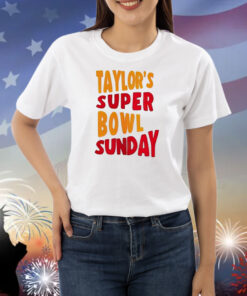 Taylor Super Bowl Sunday Shirts