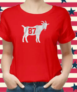 Travis Kelce: GOAT 87 Shirts
