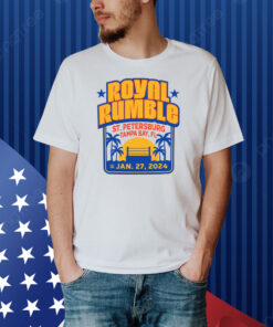 Wwe Sportiqe Royal Rumble 2024 Shirt