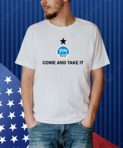 Zyn Cool Mint Come And Take It Chuck Shirt