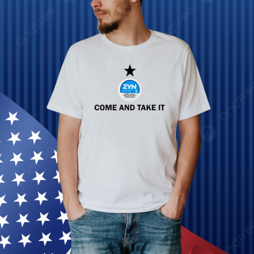 Zyn Cool Mint Come And Take It Chuck Shirt