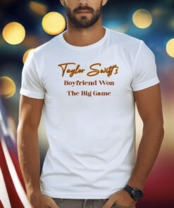 Taylor Swift's Boyfriend Won The Big Game Shirt