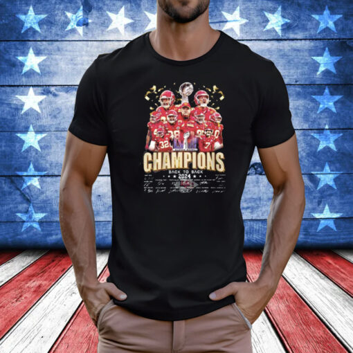 BACK TO BACK SUPER BOWL CHAMPIONS Chiefs 2024 Shirt