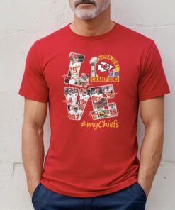 Chiefs Super Bowl Champions LOVE T-Shirt