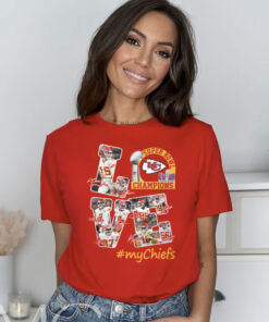 Chiefs Super Bowl Champions LOVE T-Shirt