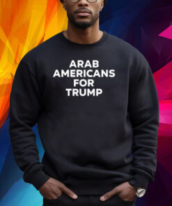 Chris Evans Arab Americans For Trump Shirt