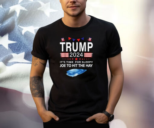 Trump 2024,Pro Trump Republican,Funny Anti Sleepy Joe Biden Shirt