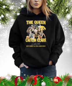 The Queen Caitlin Clark Ncaa’s Women’s All Time Leading Scorer Shirt