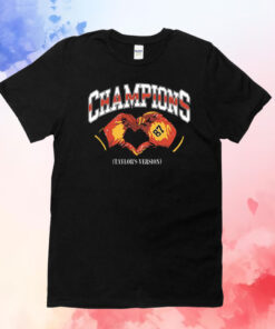 Champions Taylor Swift Version Kansas City Chiefs Shirt