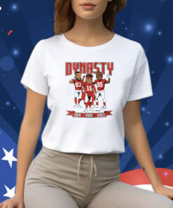 Chiefs Dynasty Caricatures World Champs Shirt