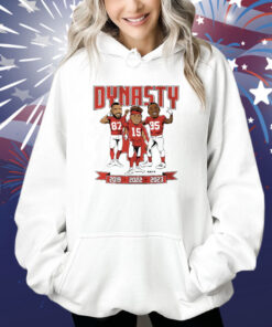 Chiefs Dynasty Caricatures World Champs Shirt