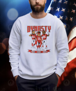 Chiefs Dynasty Caricatures World Champs Shirt
