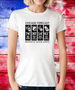 Chicago Forecast Inspired By Actual Events TShirt