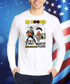 DB Hooper FBI's 'Most Wanted' Player TShirts