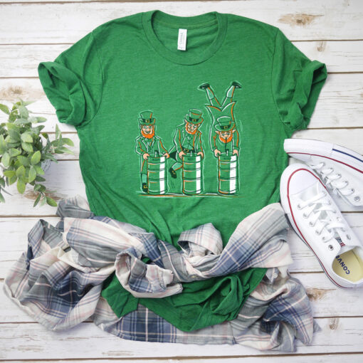 Leprechaun Keg Stand Shirt