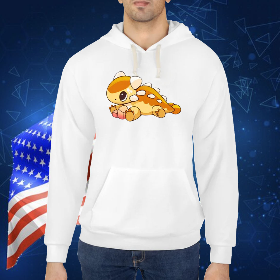 Limited Edition Ankylosaurus Plushie Art TShirts