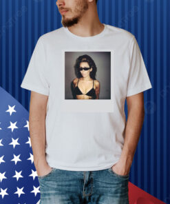 Miley Cyrus Polaroid Photo Shirt