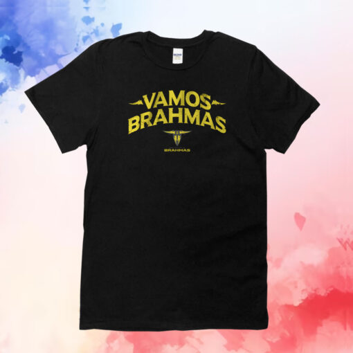 San Antonio Brahmas Vamos Brahmas T-Shirt