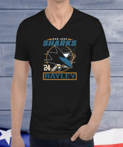San Jose Sharks 24 Bayley TShirt