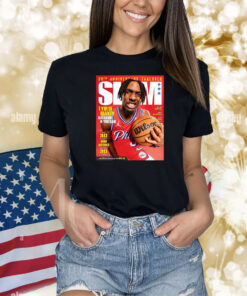 Slam 248 Tyrese Maxey Catch Me If You Can Shirts