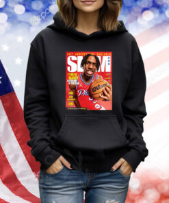Slam 248 Tyrese Maxey Catch Me If You Can TShirts