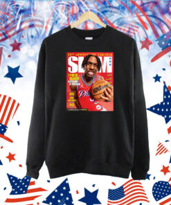 Slam 248 Tyrese Maxey Catch Me If You Can TShirt