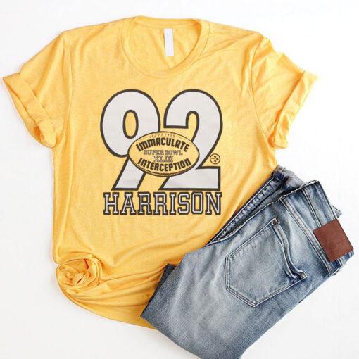 Steelers Immaculate Interception Harrison Shirt