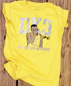 Tennessee Basketball Dalton Knecht DK3 Tee Shirt