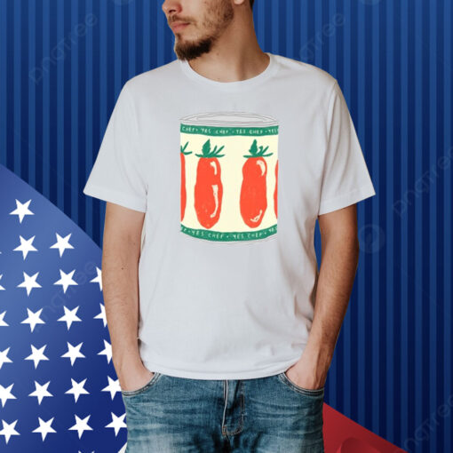 Yes Chef Tomato Shirt