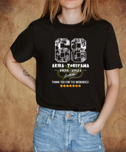 RIP Akira Toriyama Dragon Ball Shirts