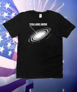 80'S 'You Are Here' Galaxy T-Shirt