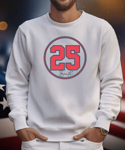 Andruw Jones: Number Circle Tee Shirts