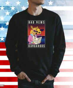 Bad News Kangaroo Bnk Retro TShirts