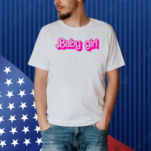 Ben Starr Wearing Baby Girl Shirt