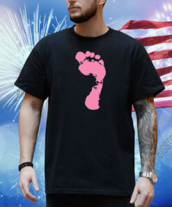 Big Pink Foot Get Up On Ya Good Foo Shirt